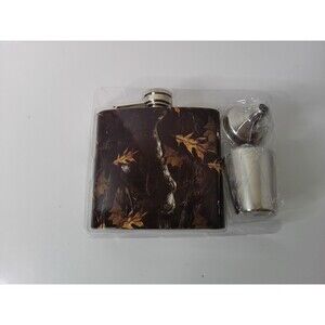 Saddlebred Outdoors 5 Oz. Flask With Funnel